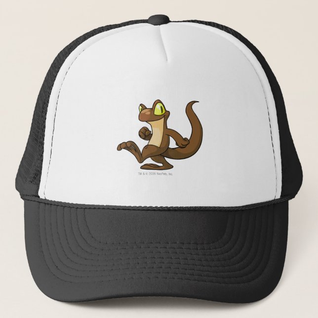 Techo Brown Trucker Hat (Front)