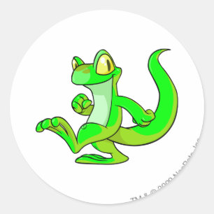 Techo Glowing Classic Round Sticker