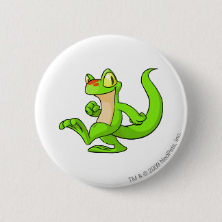 Techo Green 6 Cm Round Badge