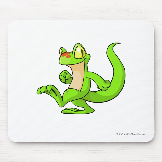 Techo Green Mouse Mat (Front)