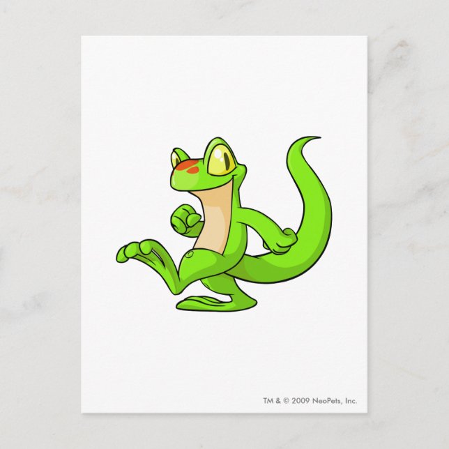 Techo Green Postcard (Front)