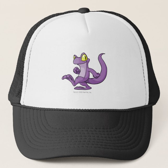 Techo Purple Trucker Hat (Front)