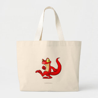 Techo Red Large Tote Bag