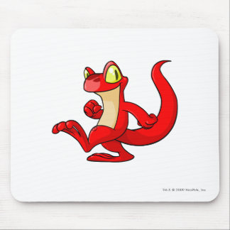 Techo Red Mouse Mat
