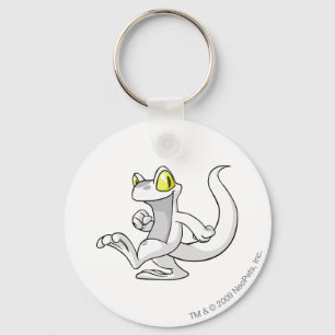 Techo White Key Ring