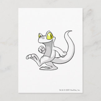 Techo White Postcard
