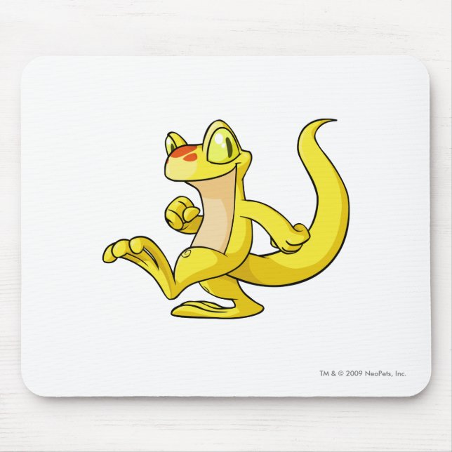 Techo Yellow Mouse Mat (Front)