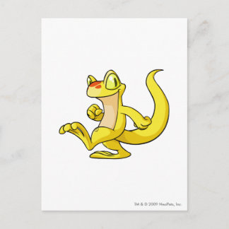 Techo Yellow Postcard