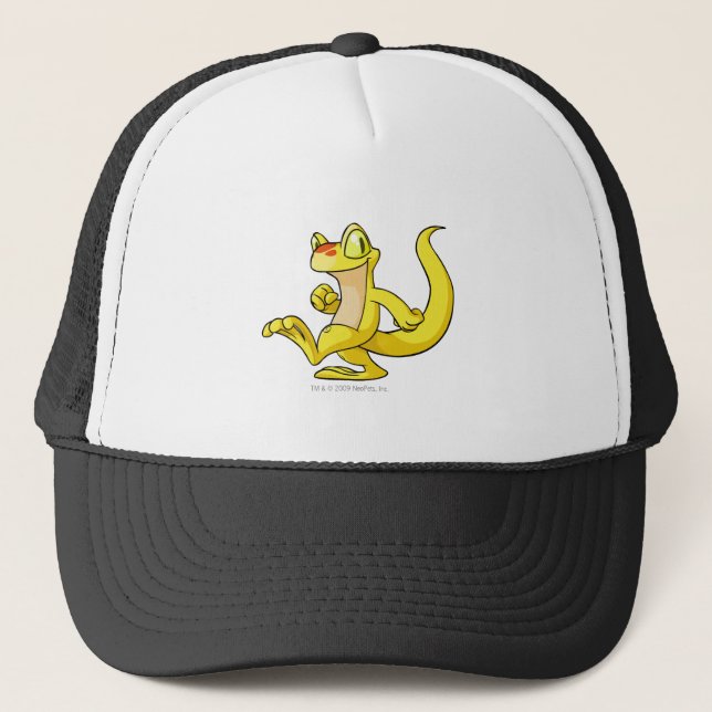 Techo Yellow Trucker Hat (Front)