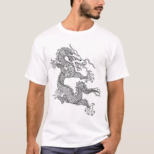 Techstyles Dragon tee (Front)