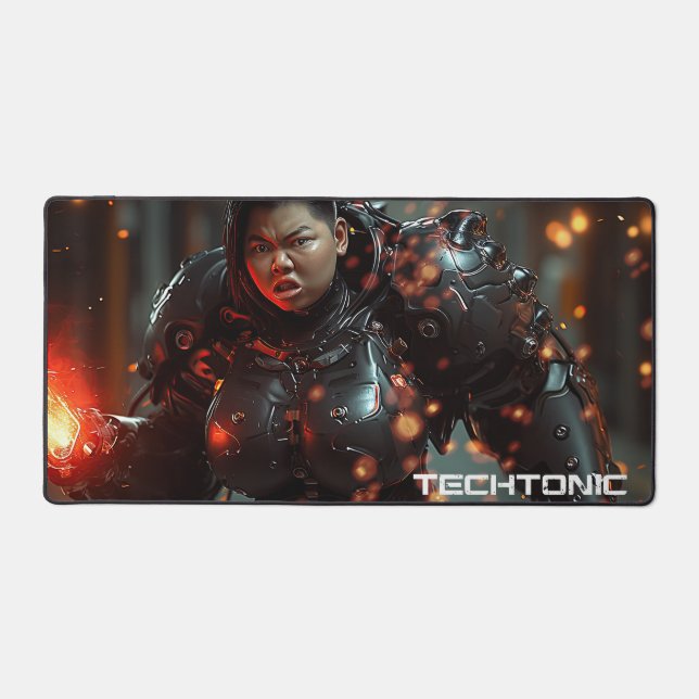 Techtonic Desk Mat (Front)