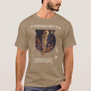 Techwear Cyberpunk Living in Space T-Shirt