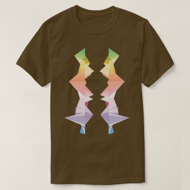 tectonic origamic T-Shirt (Design Front)