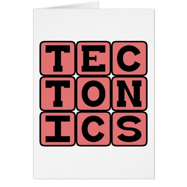 Tectonics, Geological Concept (Front)