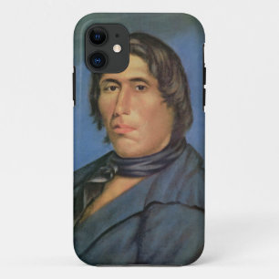 Tecumseh (1768-1813) (oil on canvas) iPhone 11 case