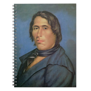 Tecumseh (1768-1813) (oil on canvas) notebook