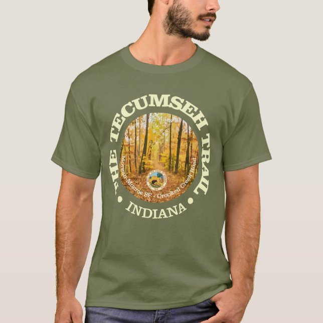 Tecumseh Trail (rd) T-Shirt (Front)