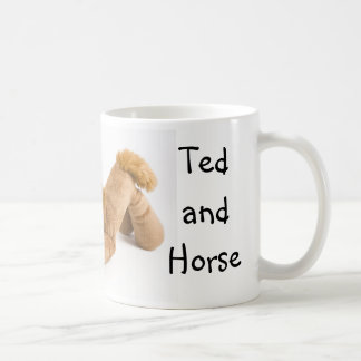 Ted and Horse domino game ... mug