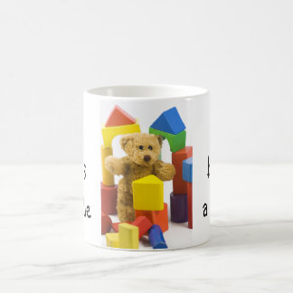 Ted builds a castle ... English tea mug