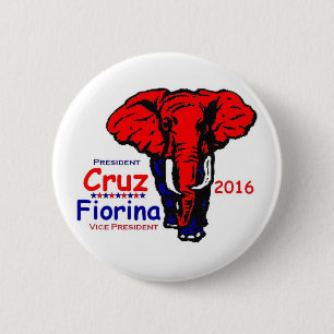 Ted Cruz 2016 6 Cm Round Badge