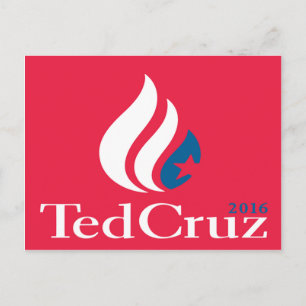 Ted Cruz 2016 Logo Postcard