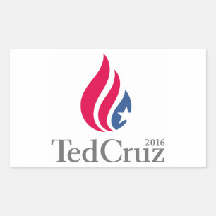 Ted Cruz 2016 Logo Rectangular Sticker