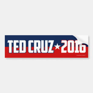 Ted Cruz 2016 - Republican Presidential Candidate Bumper Sticker