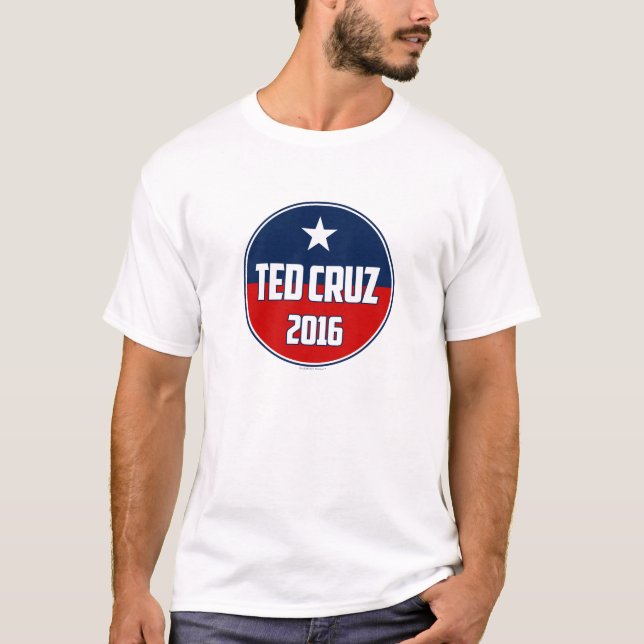 Ted Cruz 2016 - Republican Presidential Candidate T-Shirt (Front)