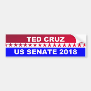 Ted Cruz 2018 Senate bumper sticker