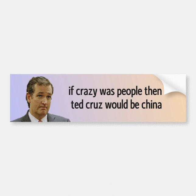 ted cruz bumper sticker (Front)