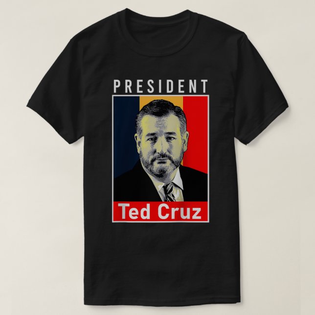 Ted Cruz For President 2024  T-Shirt (Design Front)