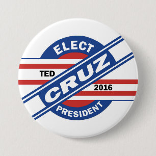 Ted Cruz for President 7.5 Cm Round Badge