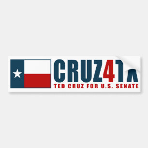 Ted Cruz for Texas Cruz4TX Bumper Sticker