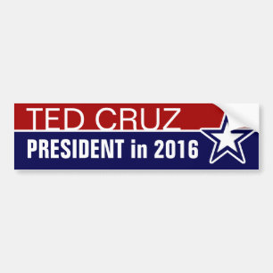 Ted Cruz in 2016 Bumper Sticker