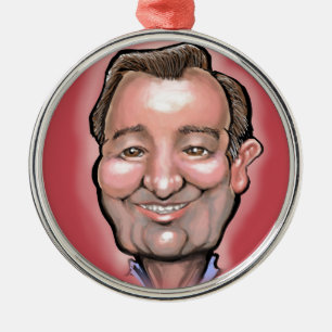 Ted Cruz Metal Tree Decoration