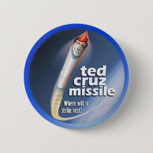 Ted Cruz Missile 6 Cm Round Badge