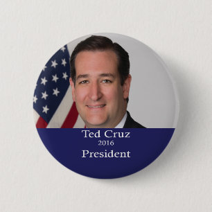 Ted Cruz President 2016 Button