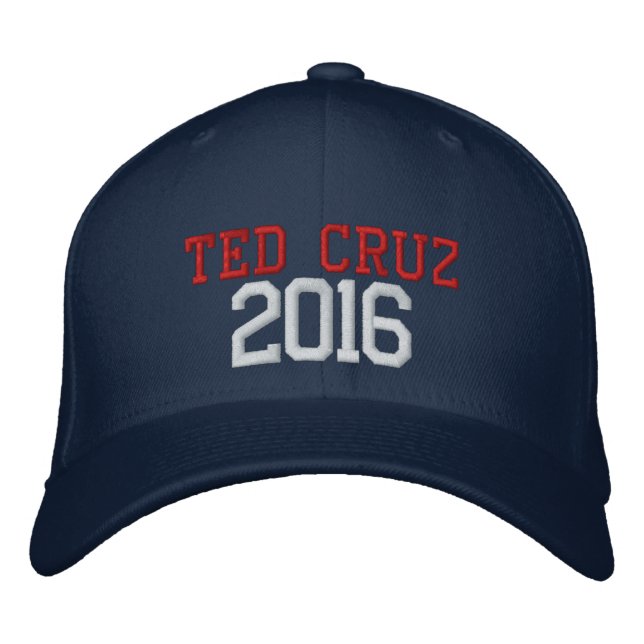 Ted Cruz President 2016 Embroidered Hat (Front)