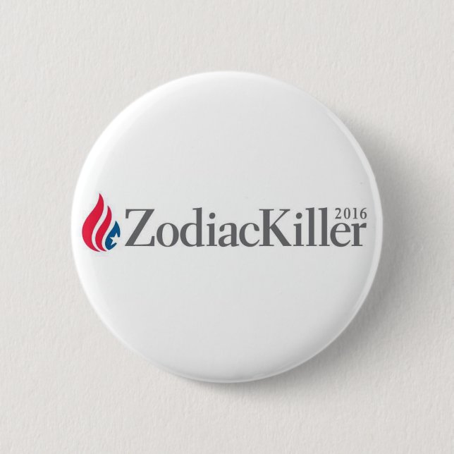 Ted Cruz Zodiac Killer 2016 tumblr button (Front)