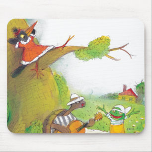 Ted, Ed and Caroll The Picnic 1 Mouse Mat