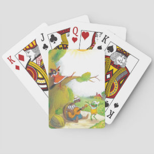 Ted, Ed and Caroll The Picnic 1 Playing Cards