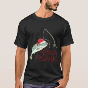 Ted gone fishing Christmas T-Shirt