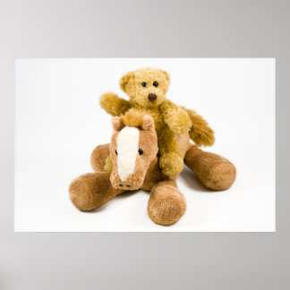 Ted horse riding ... poster