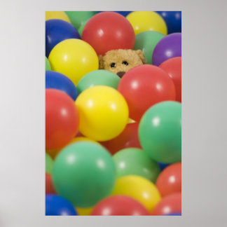 Ted in the ball pool ... poster