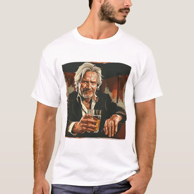 Ted Kaczynski in a sombre portrait style T-Shirt (Front)