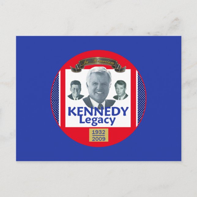 Ted Kennedy 2009 Legacy Postcard (Front)