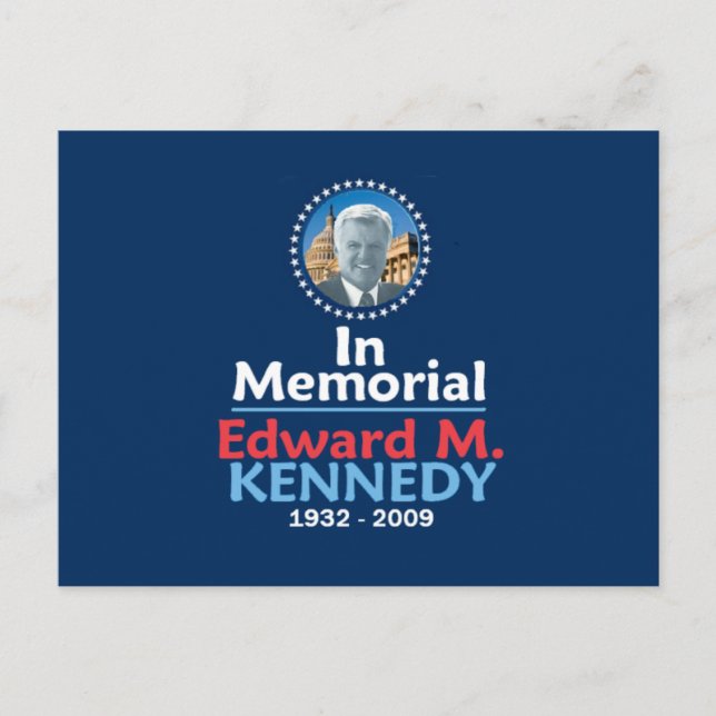 Ted Kennedy Memorial Postcard (Front)