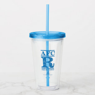 Ted Lasso   AFC R Richmond Text Logo Acrylic Tumbler