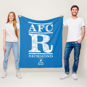 Ted Lasso   AFC R Richmond Text Logo Fleece Blanket