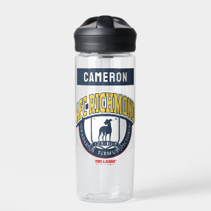 Ted Lasso   AFC Richmond Athletic   Add Your Name Water Bottle